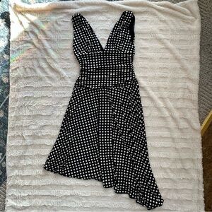 Abercrombie & Fitch Polka Dot Midi Dress